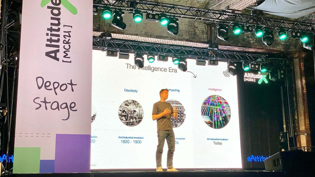 Peak AltitudeX main stage branding