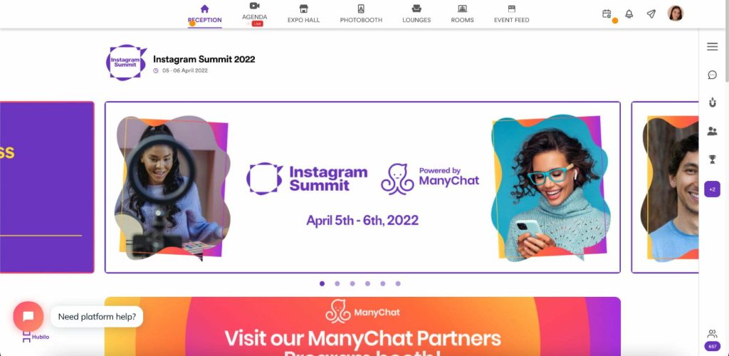 emc3 Manychat IG summit 2022
